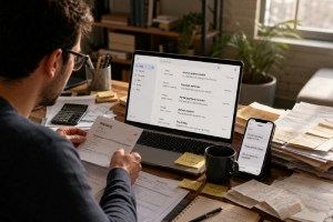 Managing unpaid business invoices
