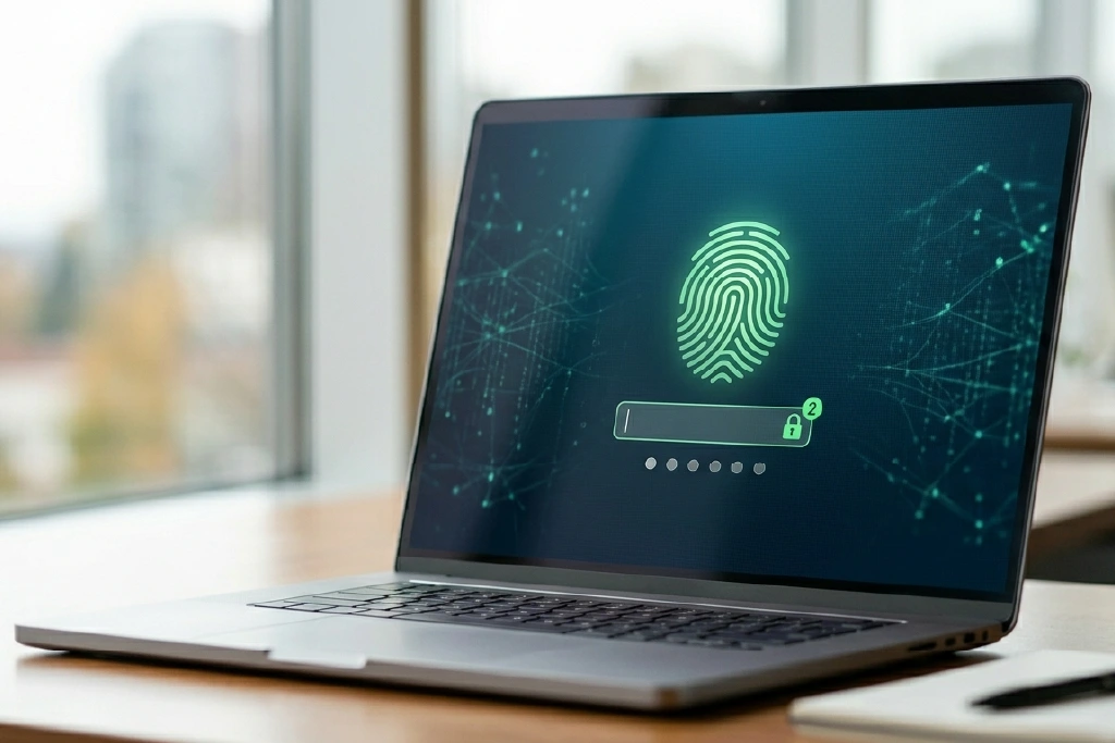 Secure online account login page