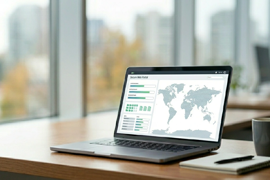 Website security setting interface options